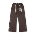SAINT VANITY  Nylon Hooded Track  Pants “Gray”
