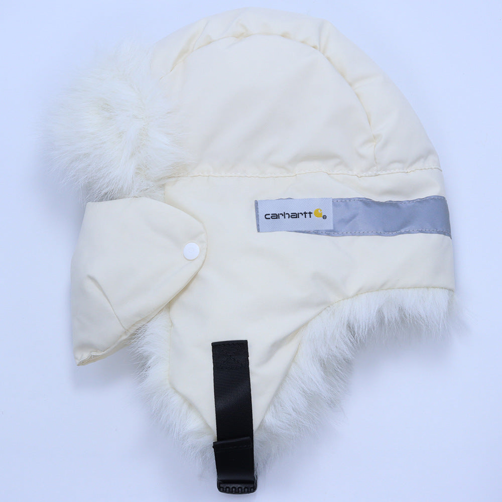 Stussy Hat Warm Lei Feng Hat Women's Winter Outdoor Skiing Cold Cycling Hat