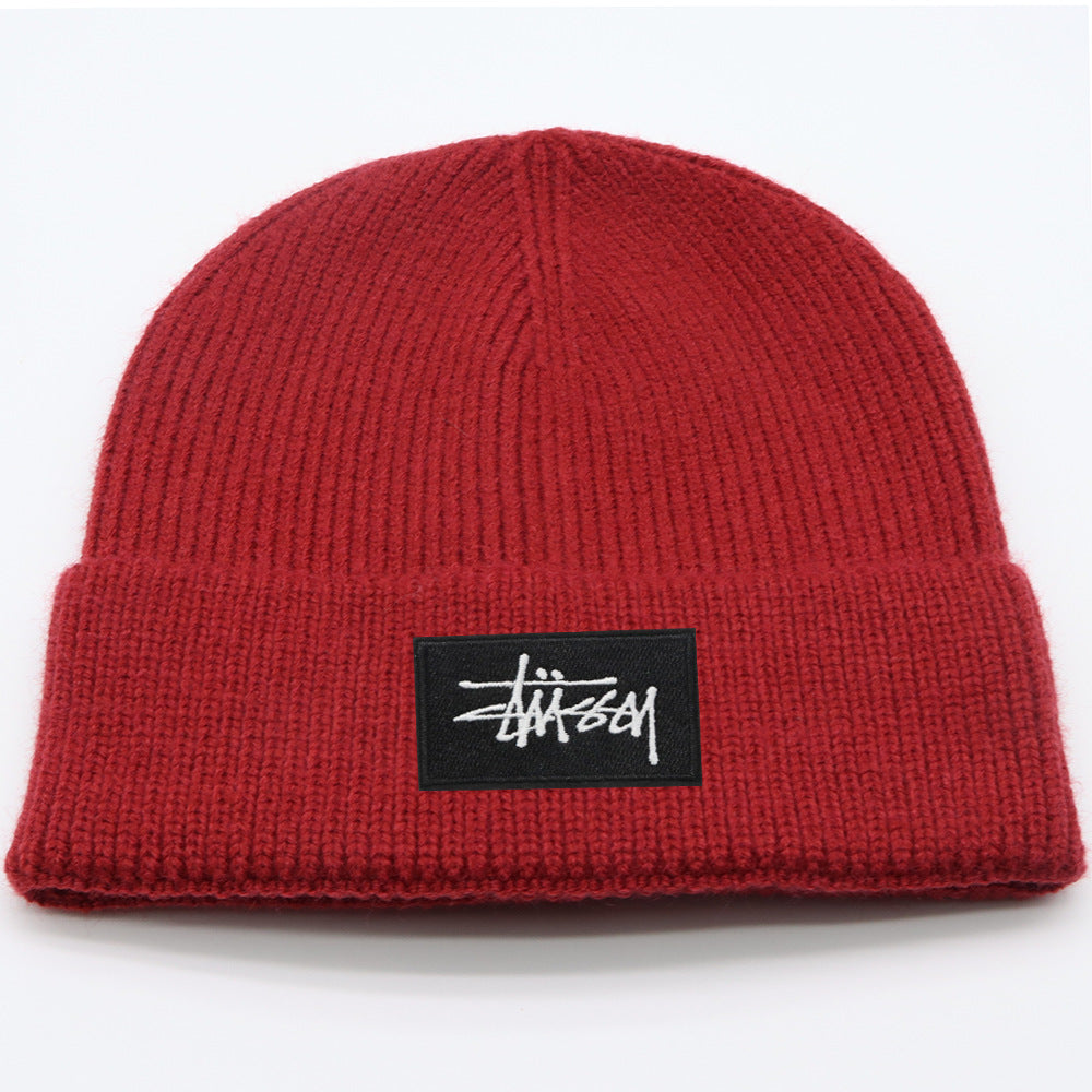 Stussy Hat Knitted Hat Skateboard Sports Wool Warm Hat