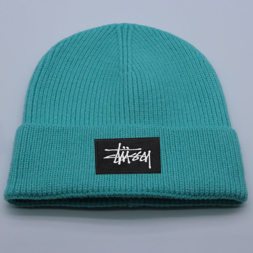 Stussy Hat Knitted Hat Skateboard Sports Wool Warm Hat